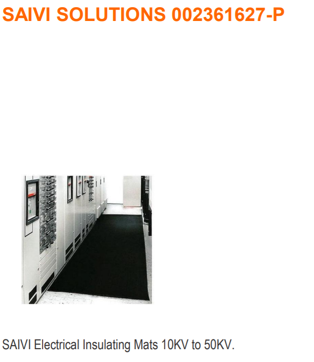 Hv Split Mat SAIVI SOLUTIONS